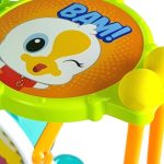 Colorful Drum Set for a Little Musician with Chair