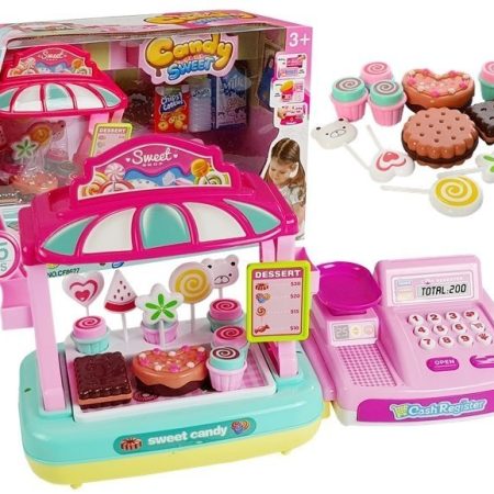 Candy Shop Cash Register Pink 35PCS