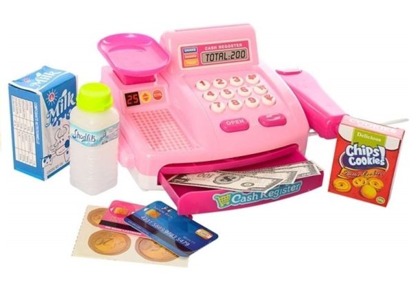 Candy Shop Cash Register Pink 35PCS