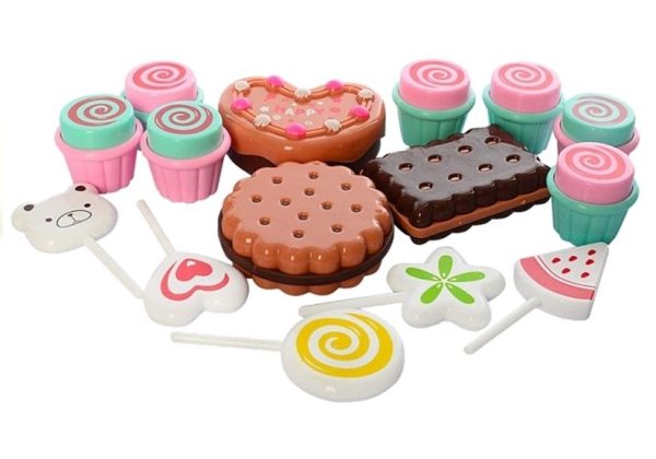 Candy Shop Cash Register Pink 35PCS