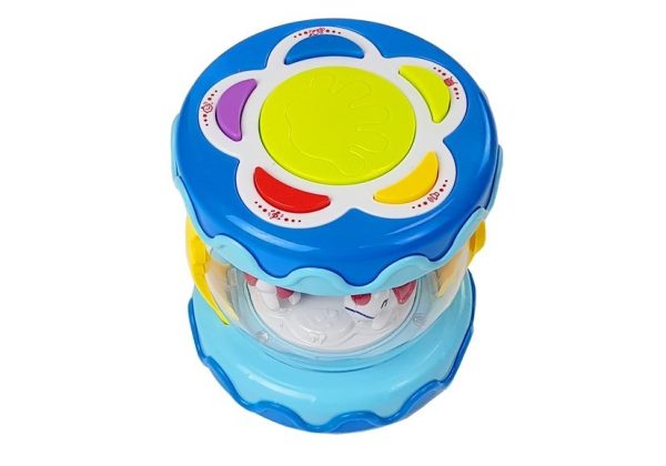 Educational Drum with Carousel and Animal Sounds