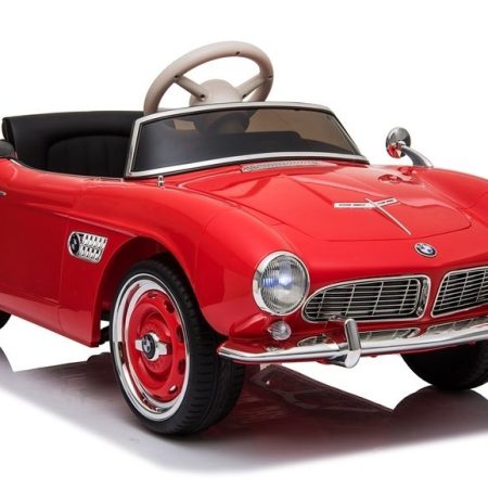 Electric Ride-On Car BMW Retro Red Painted