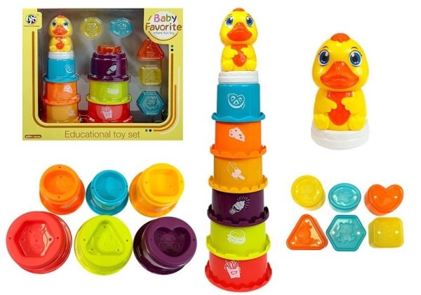 Educational Pyramid For Children Build a Tower