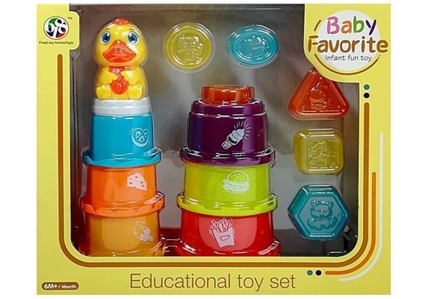 Educational Pyramid For Children Build a Tower