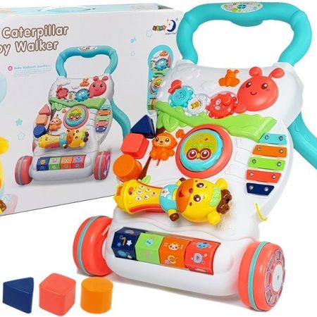 Educational Pusher for a Baby with an Interactive Microphone