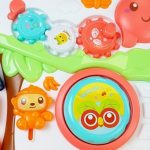 Educational Pusher for a Baby with an Interactive Microphone