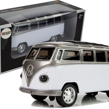 Bus with a drive and sound White