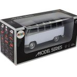Bus with a drive and sound White