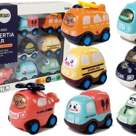 Set of Toy Cars for children with a stretch 7 elements