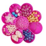 DIY Jewelry Bead Set Folding Mirror Box