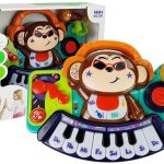 DJ Monkey Interactive Piano for Babies