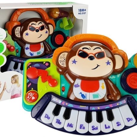DJ Monkey Interactive Piano for Babies