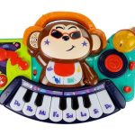DJ Monkey Interactive Piano for Babies
