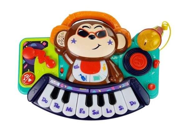 DJ Monkey Interactive Piano for Babies