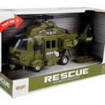 Military Rescue Helicopter 1:16 Hook Sound Light
