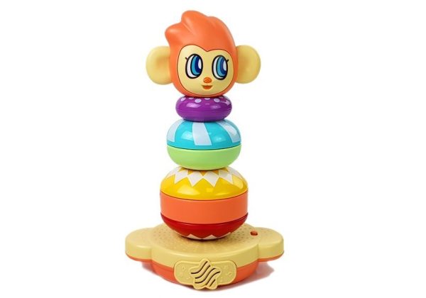 Educational Monkey Pyramid with Sounds Learning Numbers