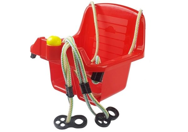 Red Bucket Swing 5037 For Children