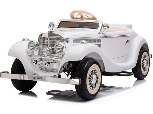Electric Ride On Car Mercedes 540K White