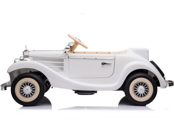Electric Ride On Car Mercedes 540K White