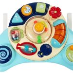 Interactive Baby Panel Toy Music Animal Blue