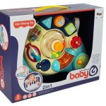 Interactive Baby Panel Toy Music Animal Blue