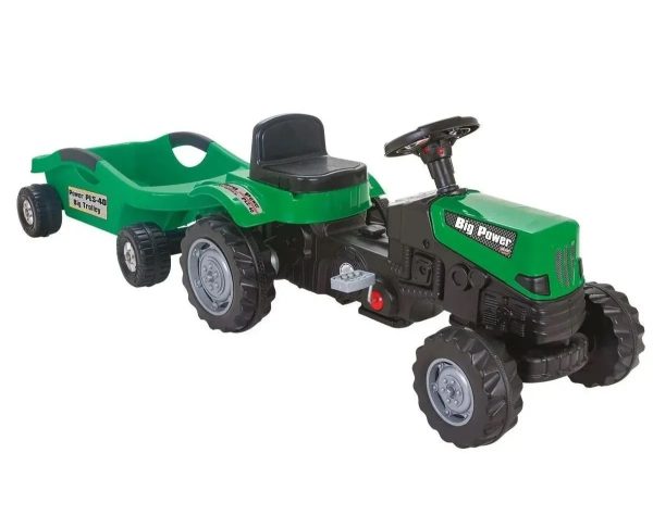 Pilsan Big Trolley Tractor Green 07320
