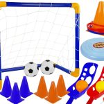 A set of Sports Games Handball Football Goal Frisbee