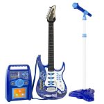 Kids Toy Guitar Amplifier Microphone MP3 Input