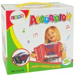Accordion Instrument for a Young Musician Green