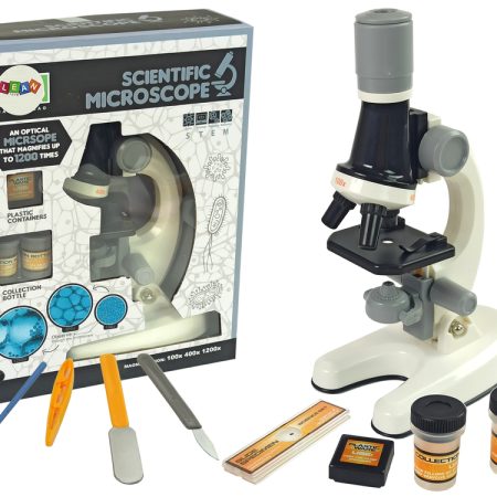 Children's Microscope Educational White Kit