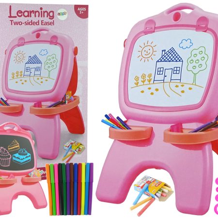 Double-sided Magnetic Chalkboard Pink Templates