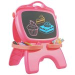 Double-sided Magnetic Chalkboard Pink Templates