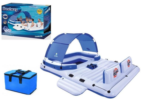 Island air mattress 389 x 274 cm Bestway 43105