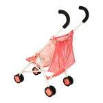 Doll pram pushchair with bag foldable Annabell