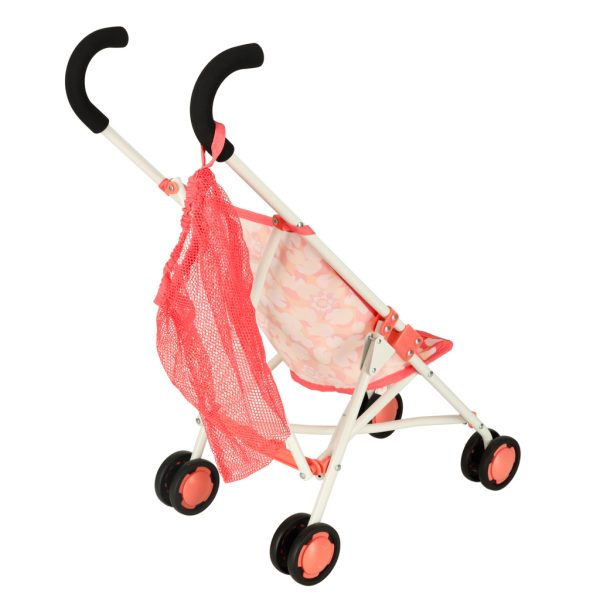 Doll pram pushchair with bag foldable Annabell