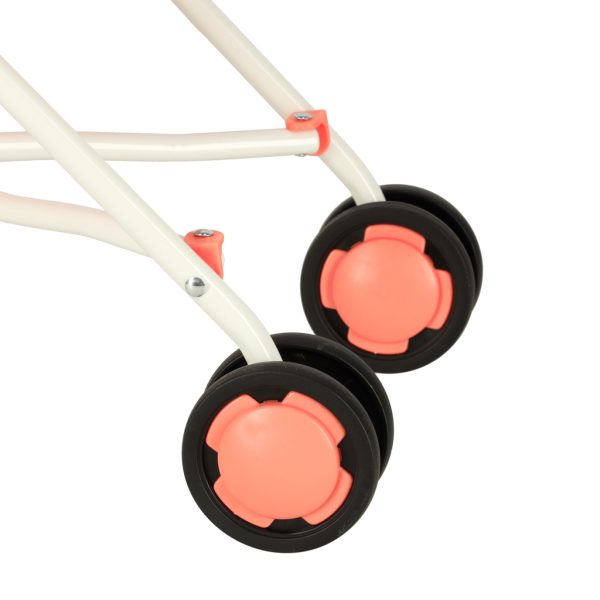Doll pram pushchair with bag foldable Annabell
