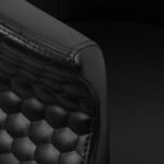 Gabbiano hairdressing chair Wersal gold black