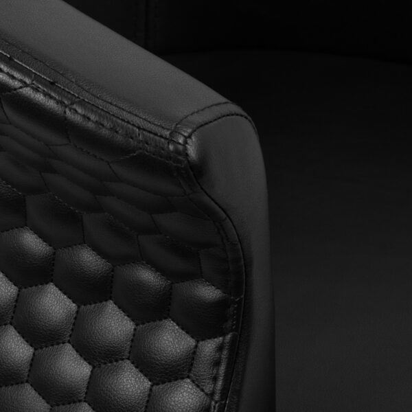 Gabbiano hairdressing chair Wersal gold black