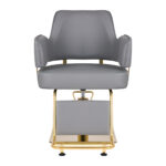 GABBIANO HAIRDRESSING CHAIR LINZ GOLD GREY