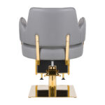 GABBIANO HAIRDRESSING CHAIR LINZ GOLD GREY