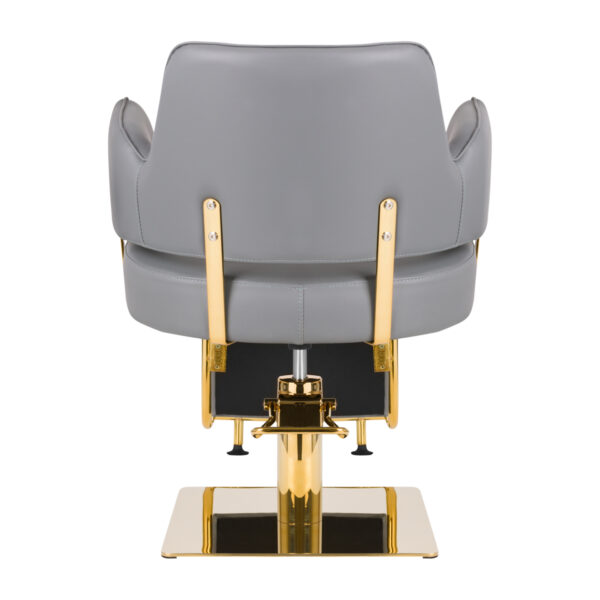 GABBIANO HAIRDRESSING CHAIR LINZ GOLD GREY
