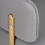 GABBIANO HAIRDRESSING CHAIR LINZ GOLD GREY