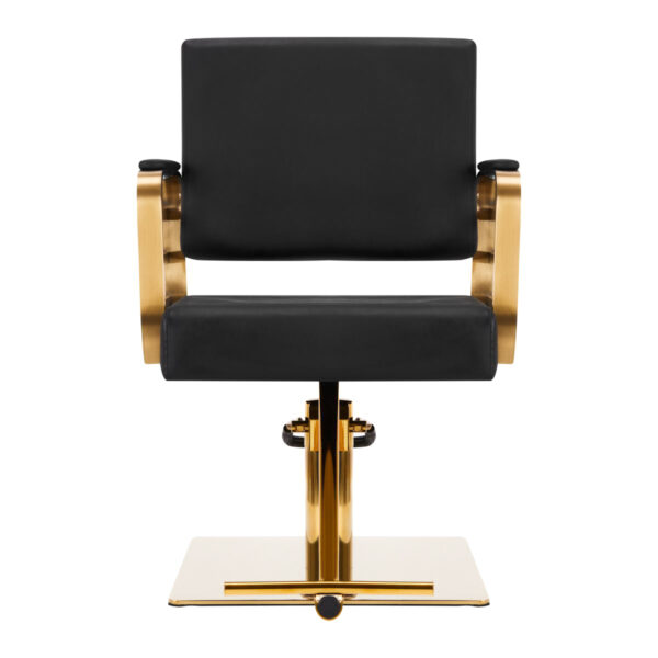 GABBIANO HAIRDRESSING CHAIR AVILA BLACK GOLD