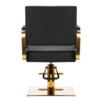 GABBIANO HAIRDRESSING CHAIR AVILA BLACK GOLD