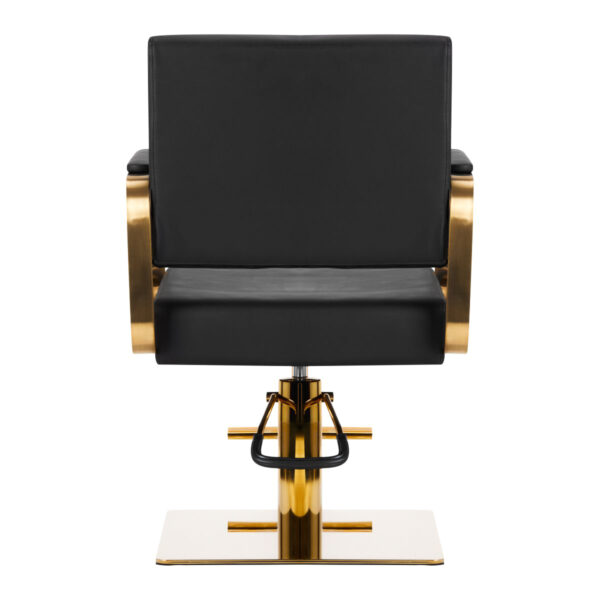 GABBIANO HAIRDRESSING CHAIR AVILA BLACK GOLD