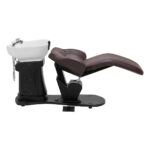 Gabbiano electric hairdressing wash unit TRYCHO brown
