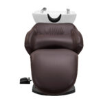Gabbiano electric hairdressing wash unit TRYCHO brown