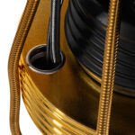 Gabbiano barber wash unit Marcus gold black