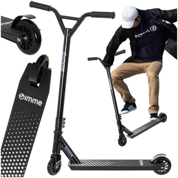 GIMMIK Stunt scooter STIV wheels 100mm black