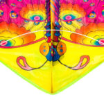 Kite large 90cm butterfly purple